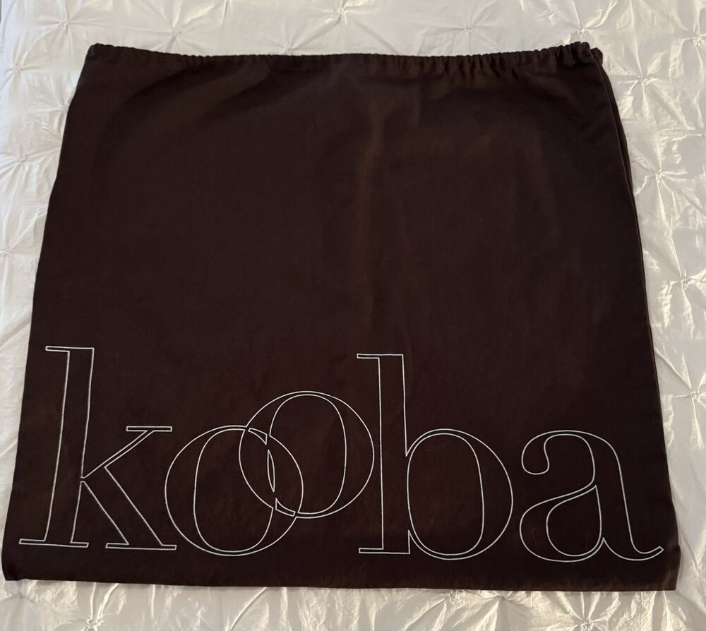 Kooba Brown Drawstring Dust Bag